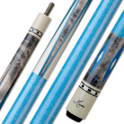 Meucci EC-7 Blue Pool Cue Forearm and Butt