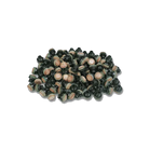 Pile of Screw-On Cue Tips With Black Plastic Threaded Bases