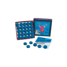 Tweeten Elk Master Blue Cue Tips in an Open Box With Loose Tips