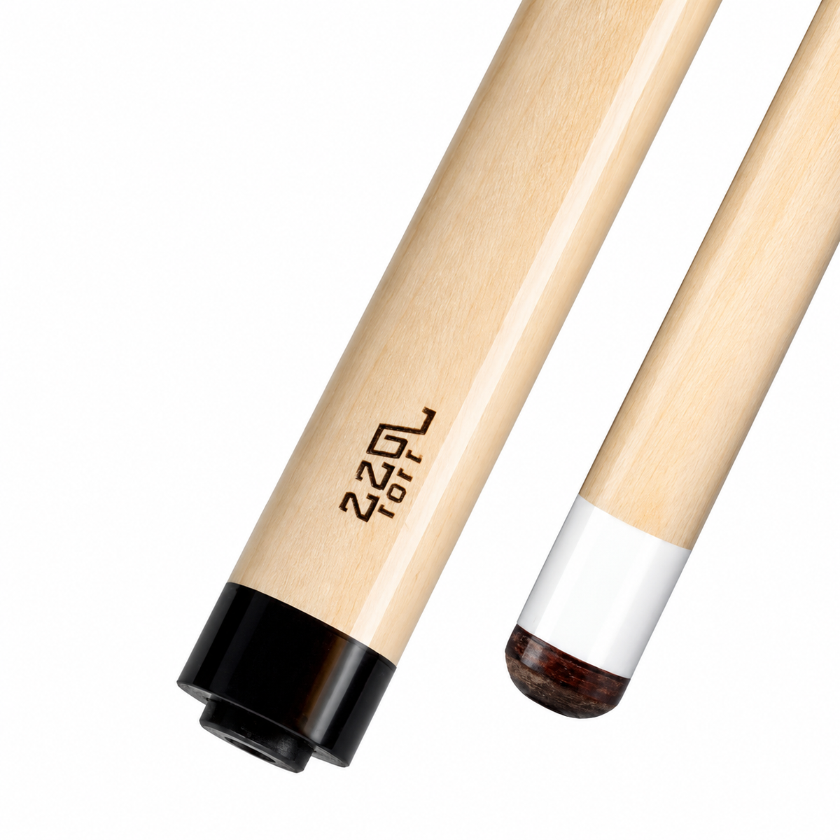 Joss Maple Pool Cue Shaft With Black Ring and Brown Tip