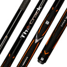 Little Monster Black and Orange Break Cue