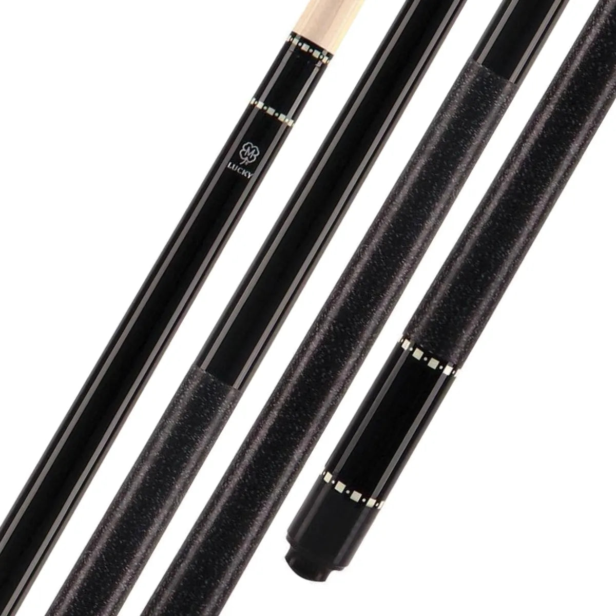 McDermott Lucky L12 Black Pool Cue Forearm and Butt