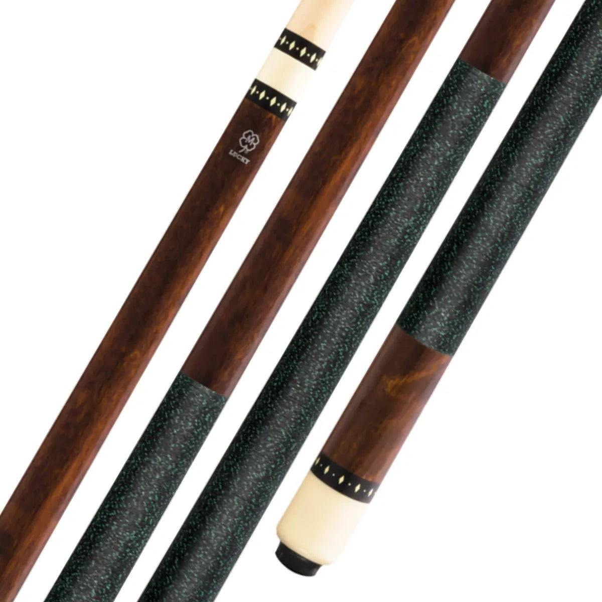 McDermott Lucky L9 Cherry Stained Pool Cue Forearm and Butt