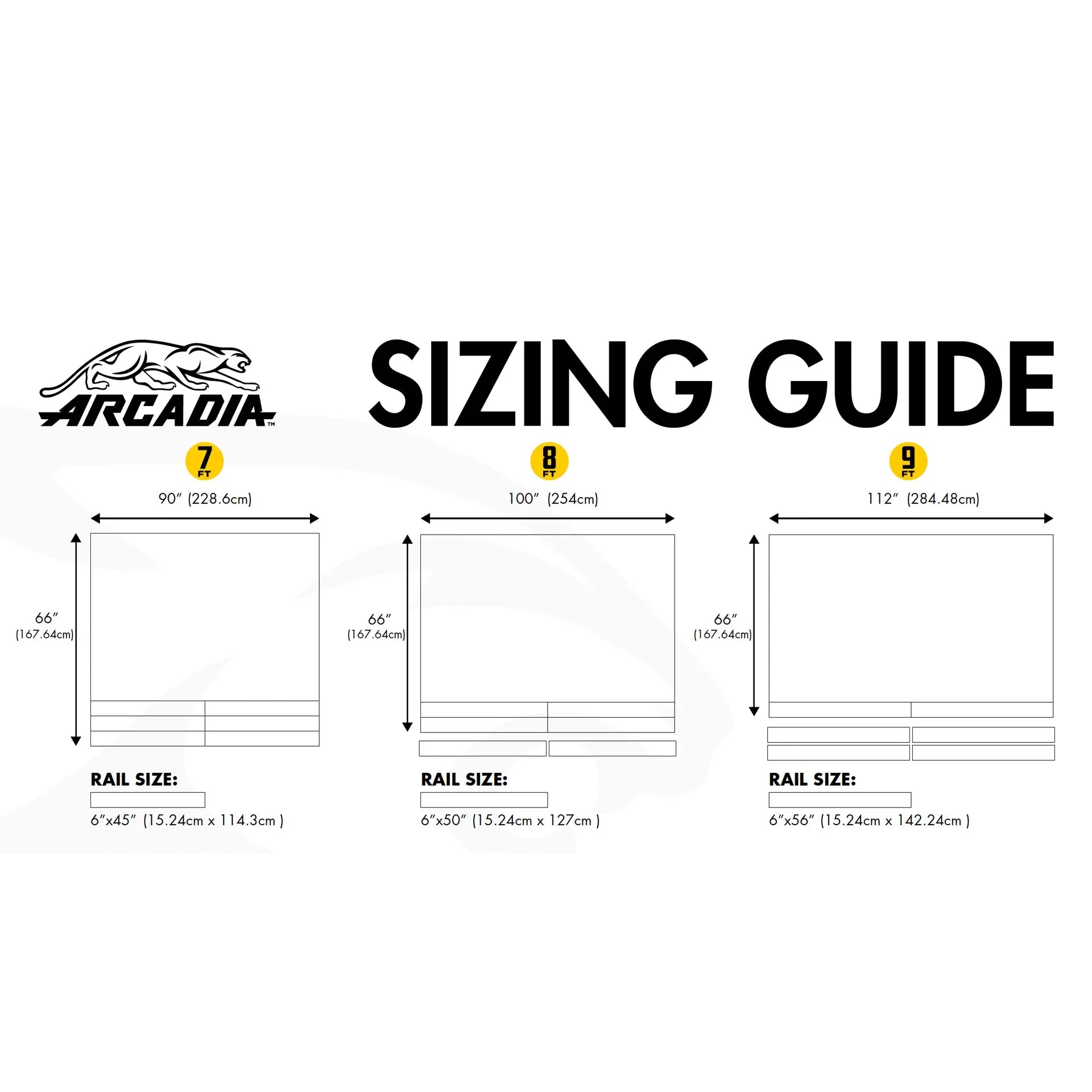 Predator Arcadia Reserve Billiard Table Felt Cloth Sizing Guide