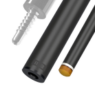 11.8 mm Radial Joint White Vault Plate REVO Carbon Fiber Pool Shaft