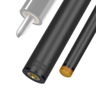 12.4 mm 5/16x18 Joint Black Vault Plate REVO Carbon Fiber Pool Shaft
