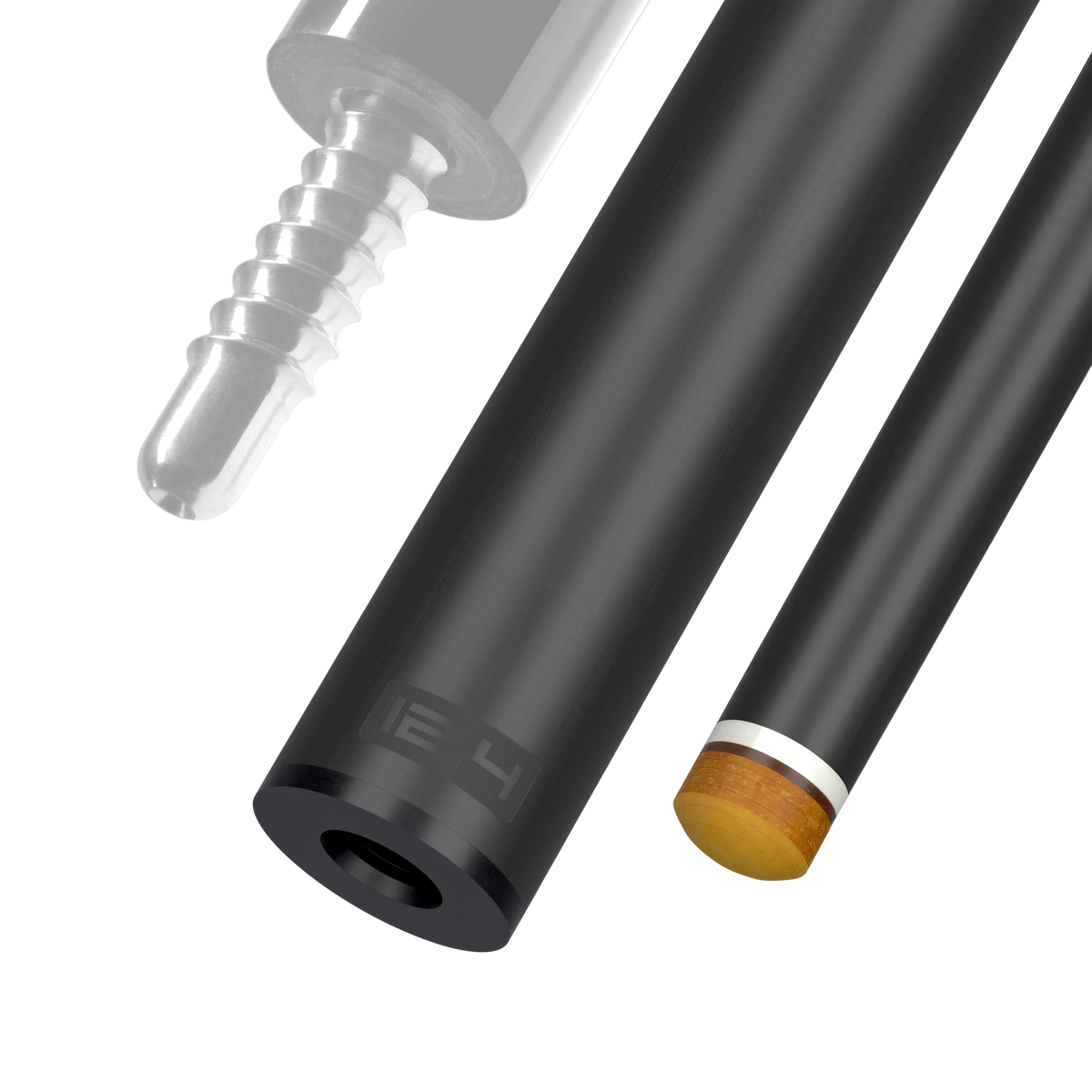 12.4 mm Radial Joint White Vault Plate REVO Carbon Fiber Pool Shaft