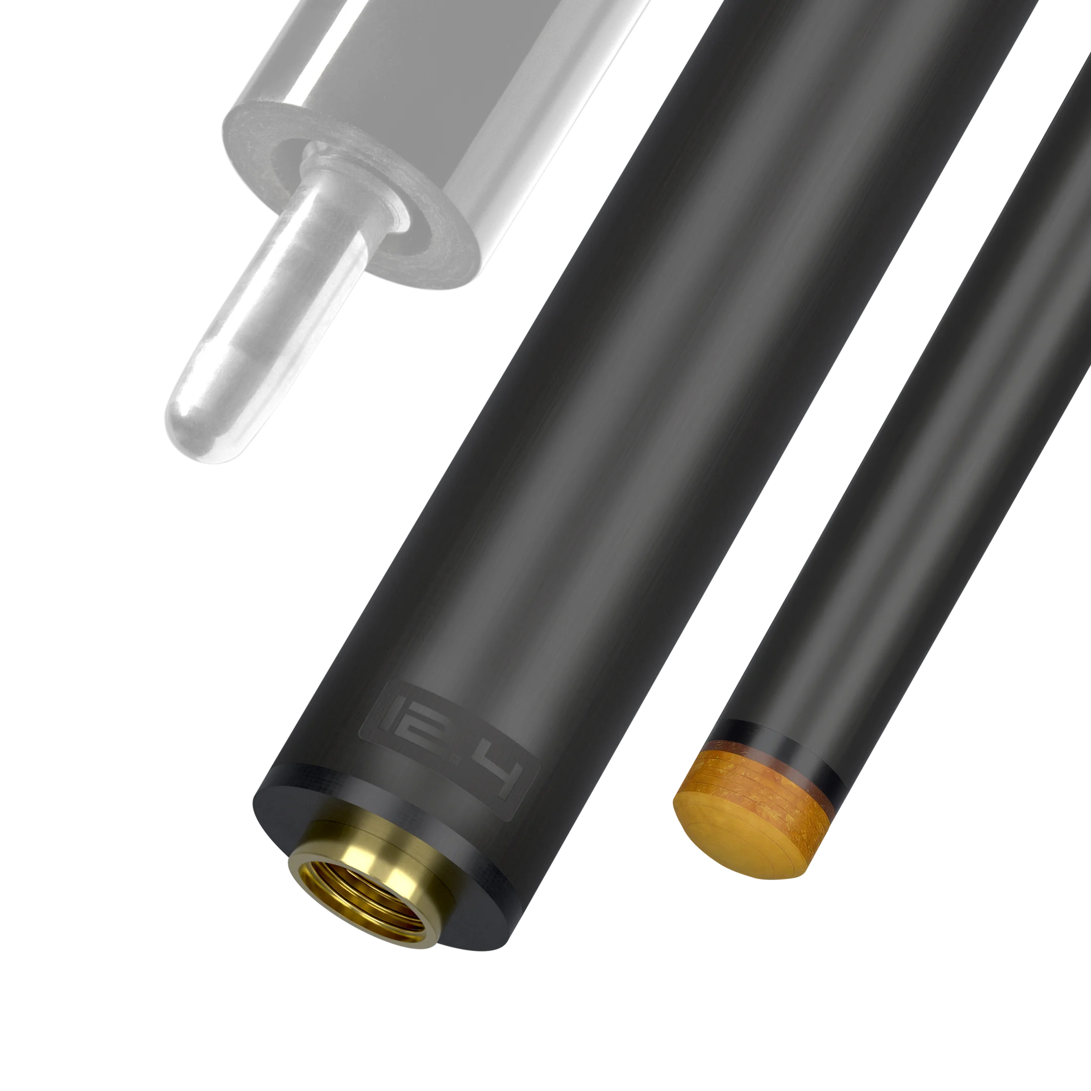12.4 mm Uni-Loc Joint Black Vault Plate REVO Carbon Fiber Pool Shaft