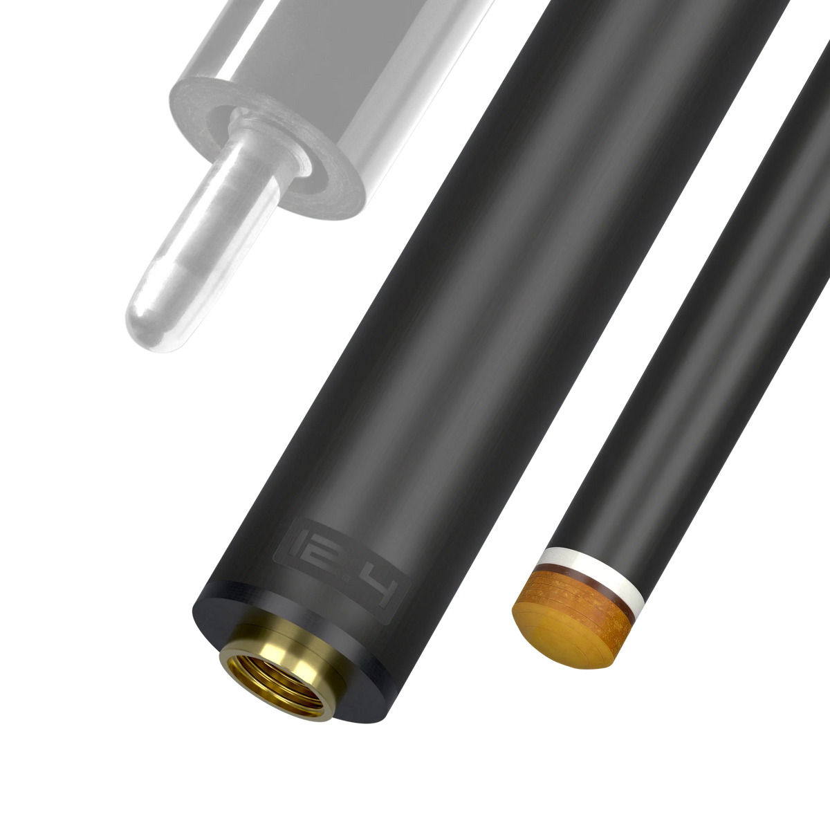 12.4 mm Uni-Loc Joint White Vault Plate REVO Carbon Fiber Pool Shaft