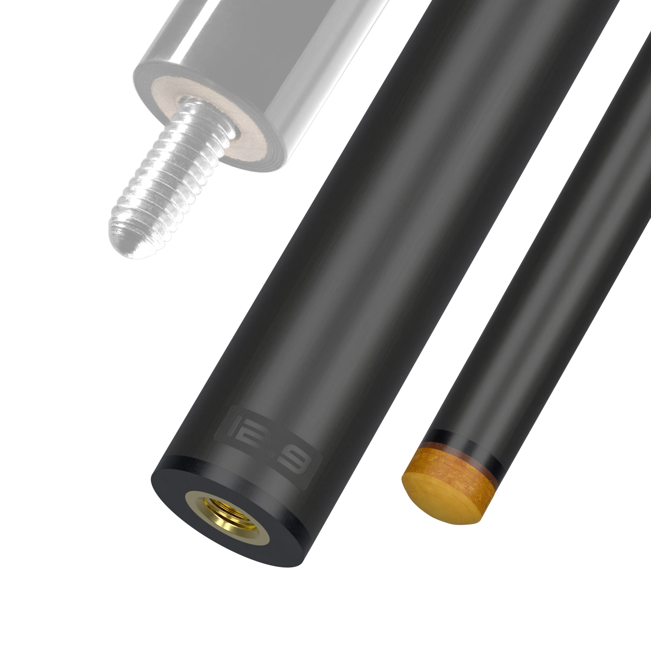 12.9 mm 5/16x18 Joint Black Vault Plate REVO Carbon Fiber Pool Shaft
