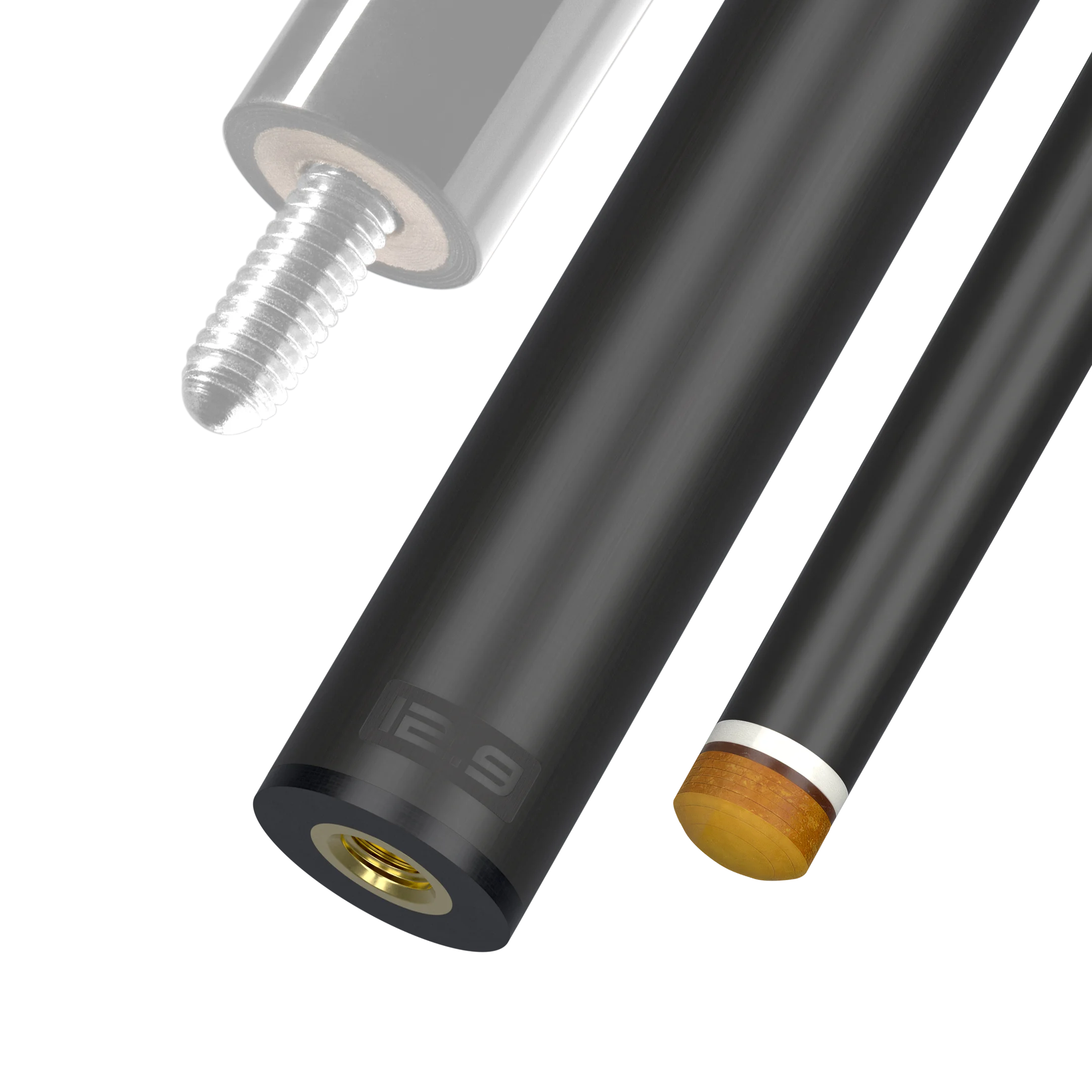 12.9 mm 5/16x18 Joint White Vault Plate REVO Carbon Fiber Pool Shaft