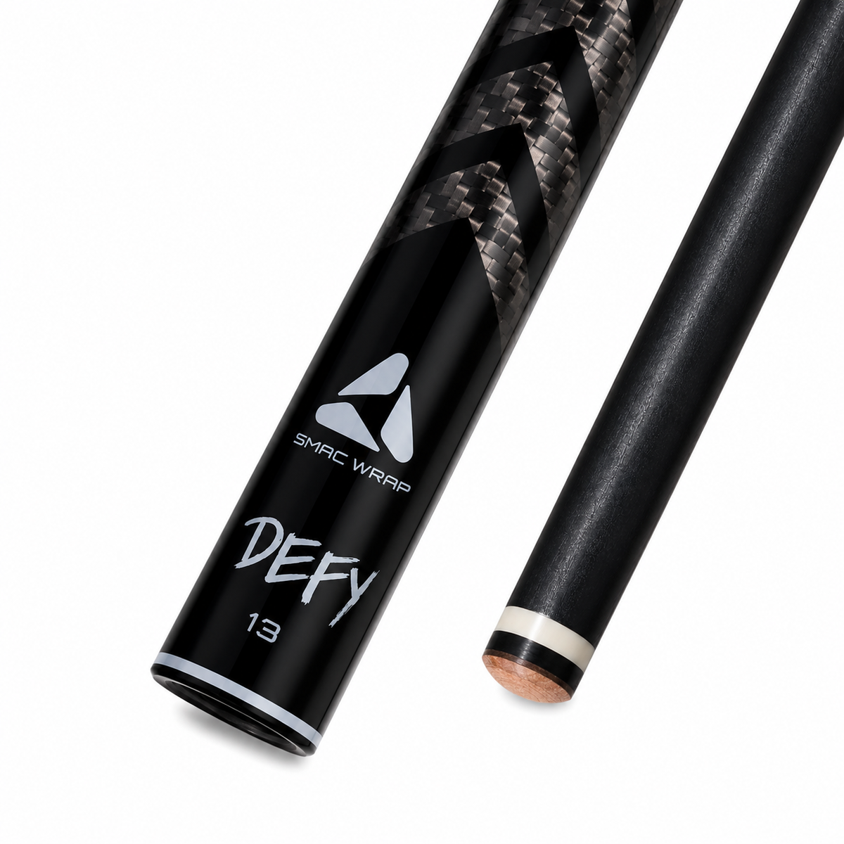 McDermott Defy Break Carbon Fiber 13mm Break Cue Smac Wrap